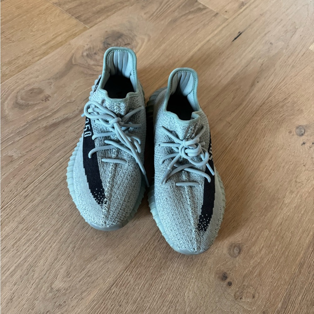 Yeezy Athletic Shoes in Light Blue and Black